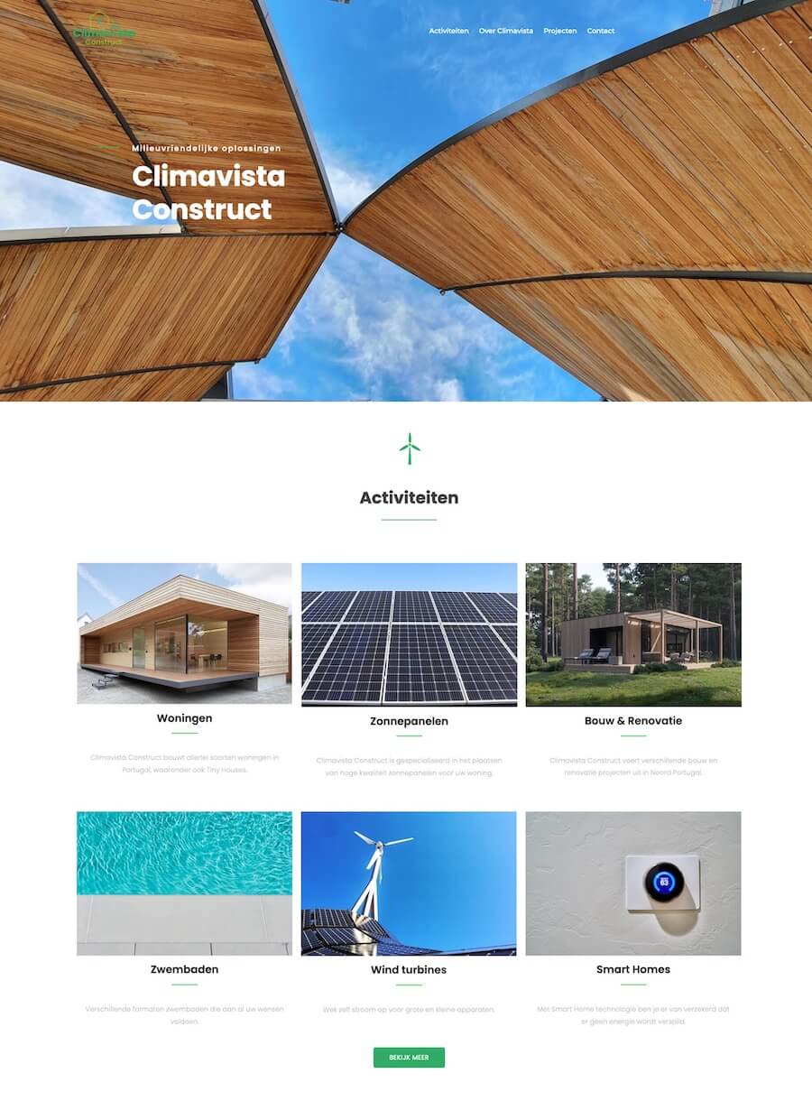 Climavista website